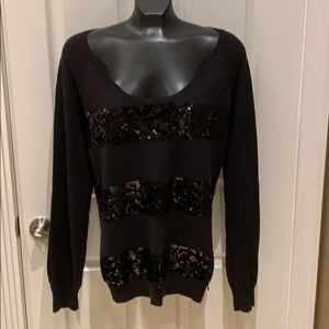 Beautiful black soft, light sweater.
